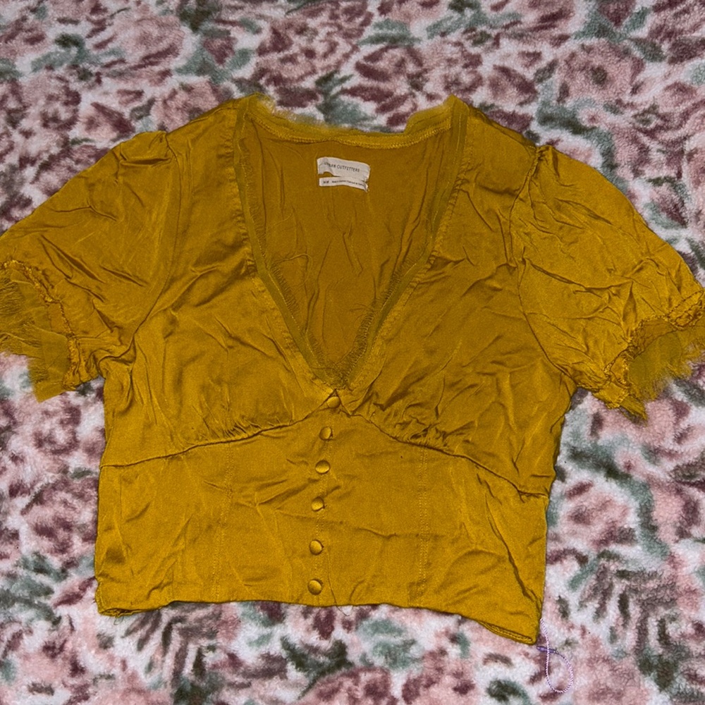 Urban Outfitters crop blouse